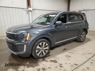 2020 Kia Telluride S with VIN 5XYP6DHC8LG077300, listed as a Copart auction lot 41688425 with 83,049 mi miles and Salvage title. Bid and sale history available at DreamBid. Image 1.