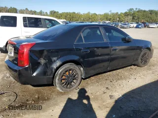 2007 Cadillac CTS with VIN 1G6DM57T070149590, listed as a Copart auction lot 81267574 with 126,718 mi miles and Salvage Title. Bid and sale history available at carsss.com. Image 3.