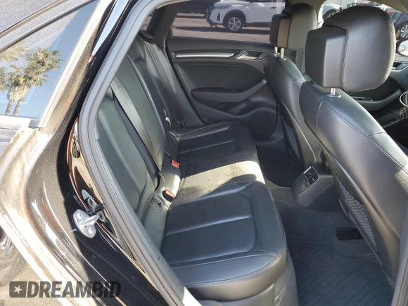 2018 Audi A3 Sedan Premium with VIN WAUAUGFFXJ1041709, listed as a Copart auction lot 52423645 with 100,440 mi miles and Salvage Title. Bid and sale history available at carsss.com. Image 10.