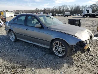 2003 BMW 5 Series 540iA with VIN WBADN63403GN89161, listed as a Copart auction lot 45809685 with 205,698 mi miles and Clean Title. Bid and sale history available at carsss.com. Image 4.