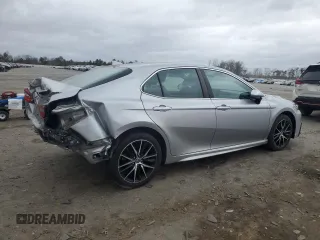 2021 Toyota Camry SE Nightshade with VIN 4T1G11AK4MU564004, listed as a Copart auction lot 47762515 with 144,293 mi miles and Salvage Title. Bid and sale history available at carsss.com. Image 3.