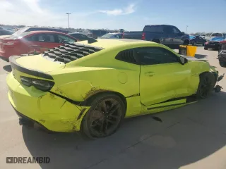 2019 Chevrolet Camaro 1LT with VIN 1G1FA1RS5K0156256, listed as a Copart auction lot 49217325 with 0 mi miles and Salvage Title. Bid and sale history available at carsss.com. Image 3.