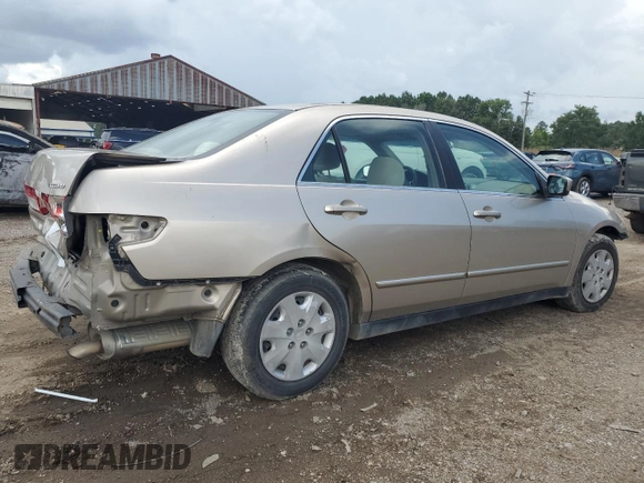 2003 Honda Accord LX with VIN JHMCM56393C057959, listed as a Copart auction lot 63533025 with 96,232 mi miles and Salvage title. Bid and sale history available at DreamBid. Image 3.