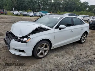 2016 Audi A3 2.0T Premium with VIN WAUB8GFF8G1017572, listed as a Copart auction lot 67726183 with 0 mi miles. Bid and sale history available at carsss.com. Image 1.