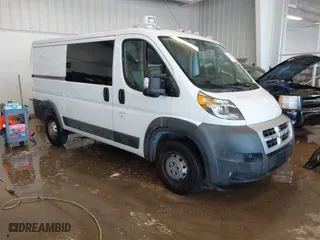 2015 Ram ProMaster Cargo Van with VIN 3C6TRVAG4FE517546, listed as a IAAI auction lot 41343177 with 135,306 mi miles. Bid and sale history available at carsss.com. Image 1.