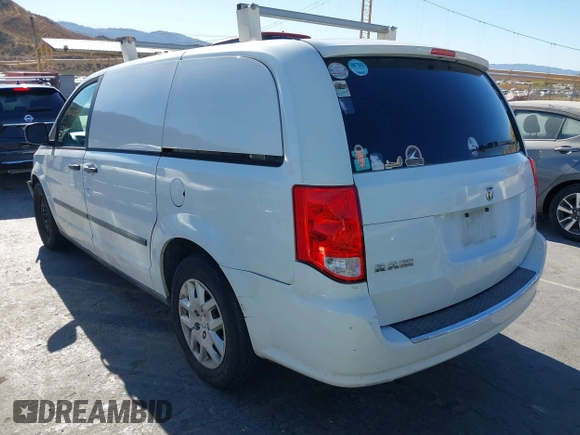 2014 Ram Cargo Van Tradesman with VIN 2C4JRGAG3ER379605, listed as a IAAI auction lot 40914636 with 156,793 mi miles. Bid and sale history available at carsss.com. Image 3.