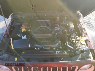 2021 Jeep Wrangler Unlimited Sport Altitude with VIN 1C4HJXDN7MW704830, listed as a Copart auction lot 84948044 with 42,321 mi miles and Salvage title. Bid and sale history available at DreamBid. Image 12.