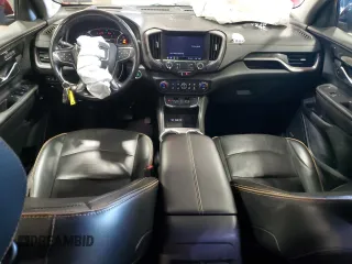 2022 GMC Terrain AT4 with VIN 3GKALYEV2NL170227, listed as a Copart auction lot 44618195 with 68,381 mi miles and Salvage Title. Bid and sale history available at DreamBid. Image 8.