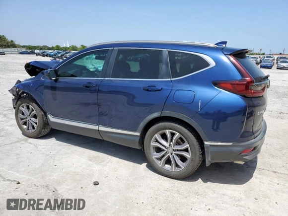 2020 Honda CR-V Touring with VIN 7FARW1H94LE002651, listed as a Copart auction lot 65023475 with 65,507 mi miles and Salvage title. Bid and sale history available at DreamBid. Image 2.