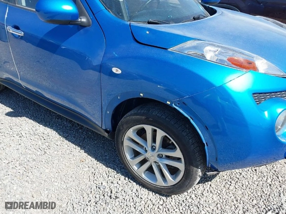 2012 Nissan Juke SV with VIN JN8AF5MV9CT118951, listed as a IAAI auction lot 41773642 with 134,391 mi miles. Bid and sale history available at carsss.com. Image 6.