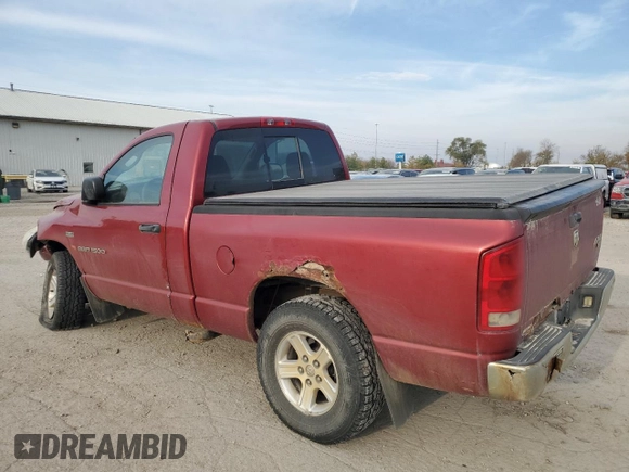 2006 Dodge 1500 SLT with VIN 1D7HU16256J107320, listed as a Copart auction lot 77988064 with 170,634 mi miles and Salvage Title. Bid and sale history available at DreamBid. Image 2.