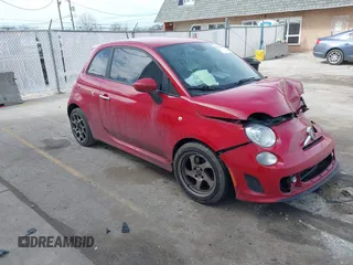 2013 FIAT 500 Abarth with VIN 3C3CFFFH3DT696930, listed as a IAAI auction lot 41704058 with 72,337 mi miles and . Bid and sale history available at DreamBid. Image 1.