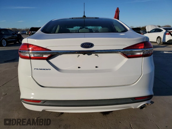 2017 Ford Fusion S with VIN 3FA6P0G70HR200354, listed as a Copart auction lot 87444024 with 62,020 mi miles and Clean Title. Bid and sale history available at DreamBid. Image 6.
