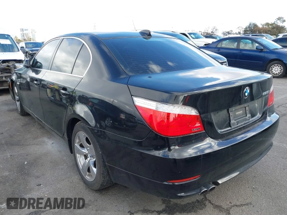 2008 BMW 5 Series 528i with VIN WBANU53548CT16846, listed as a IAAI auction lot 41786109 with Not Provided miles and . Bid and sale history available at carsss.com. Image 3.