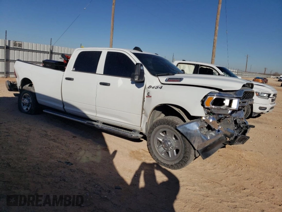 2023 Ram 2500 Tradesman with VIN 3C6UR5HL4PG548454, listed as a Copart auction lot 42774635 with 51,390 mi miles and Salvage Title. Bid and sale history available at carsss.com. Image 4.