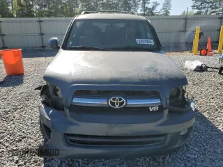 2005 Toyota Sequoia SR5 with VIN 5TDBT44A55S253751, listed as a Copart auction lot 52070225 with 191,245 mi miles and Salvage Title. Bid and sale history available at DreamBid. Image 5.