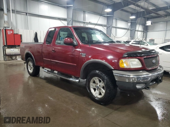 2003 Ford F-150 XL with VIN 1FTRX18L43NA31878, listed as a Copart auction lot 56434494 with 0 mi miles and Salvage Title. Bid and sale history available at carsss.com. Image 4.
