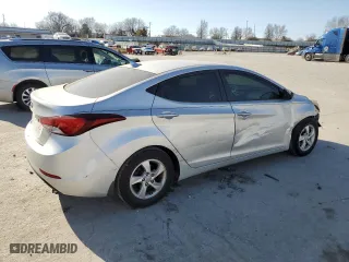 2015 Hyundai Elantra SE with VIN KMHDH4AE3FU440741, listed as a Copart auction lot 48994245 with 196,732 mi miles and Salvage Title. Bid and sale history available at carsss.com. Image 3.