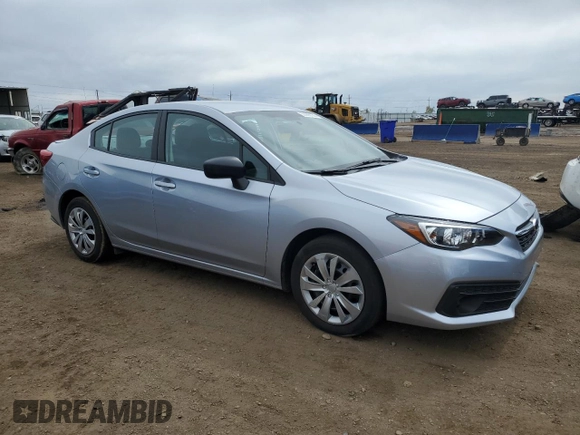 2021 Subaru Impreza with VIN 4S3GKAB66M3600445, listed as a Copart auction lot 50998155 with 31,337 mi miles and Salvage title. Bid and sale history available at DreamBid. Image 4.