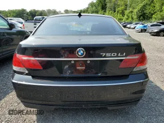 2008 BMW 7 Series 750Li z VIN WBAHN83558DT77600, wystawiony jako Copart lot #58924835 z przebiegiem Nie podano mil oraz Szkoda całkowita • Salvage title. Historia ofert i sprzedaży dostępna na DreamBid. Obrazek 6.