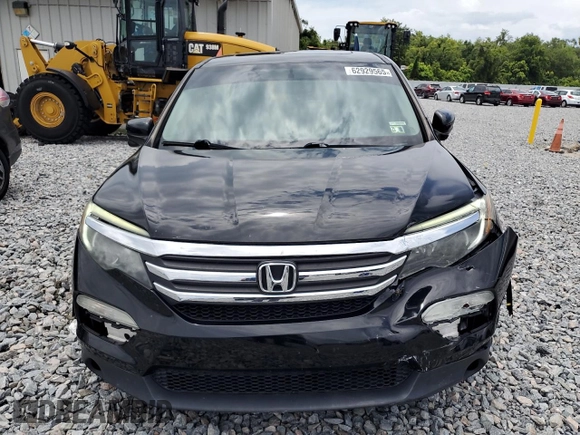 2018 Honda Pilot EX-L with VIN 5FNYF6H51JB008468, listed as a Copart auction lot 62929565 with 71,020 mi miles and Salvage title. Bid and sale history available at DreamBid. Image 5.