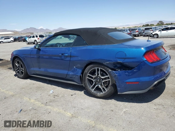 2022 Ford Mustang EcoBoost with VIN 1FATP8UH1N5125662, listed as a Copart auction lot 60558445 with 43,781 mi miles and Salvage title. Bid and sale history available at DreamBid. Image 2.