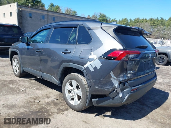 2019 Toyota RAV4 XLE with VIN 2T3P1RFV1KW056420, listed as a IAAI auction lot 41982282 with 53,424 mi miles and . Bid and sale history available at DreamBid. Image 3.