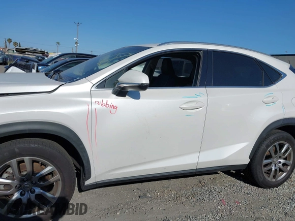 2015 Lexus NX 200t with VIN JTJYARBZ1F2008747, listed as a IAAI auction lot 41956972 with 77,020 mi miles and . Bid and sale history available at DreamBid. Image 14.