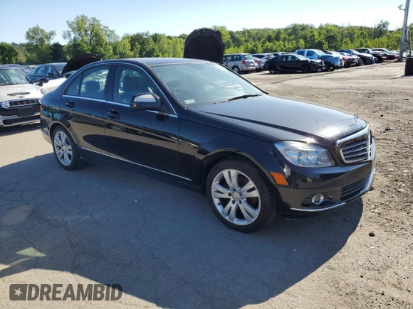 2008 Mercedes-Benz C 300 Sport with VIN WDDGF81X88F069525, listed as a Copart auction lot 65866895 with 190,678 mi miles and Clean title. Bid and sale history available at DreamBid. Image 4.