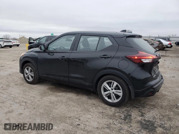 2024 Nissan Kicks S with VIN 3N1CP5BV8RL558261, listed as a Copart auction lot 41399465 with 4,132 mi miles and Salvage Title. Bid and sale history available at DreamBid. Image 2.