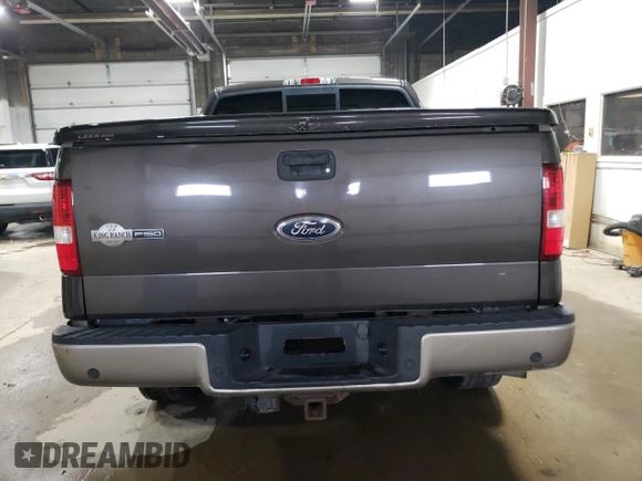 2005 Ford F-150 XLT with VIN 1FTPW14545KD72025, listed as a Copart auction lot 52999715 with 181,555 mi miles and Clean Title. Bid and sale history available at carsss.com. Image 6.