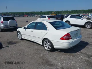 2007 Mercedes-Benz C 230 Sport with VIN WDBRF52H57A932428, listed as a IAAI auction lot 42546347 with 153,505 mi miles and . Bid and sale history available at DreamBid. Image 3.