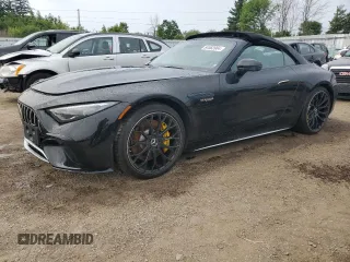 2022 Mercedes-Benz SL 63 AMG z VIN W1KVK8BB1NF004145, wystawiony jako Copart lot #64583964 z przebiegiem Nie podano mil oraz Czysty tytuł • Clean title. Historia ofert i sprzedaży dostępna na DreamBid. Obrazek 1.