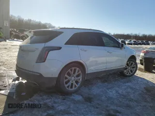 2020 Cadillac XT5 Sport AWD with VIN 1GYKNGRS7LZ107984, listed as a Copart auction lot 42578205 with 88,411 mi miles and Salvage title. Bid and sale history available at DreamBid. Image 3.