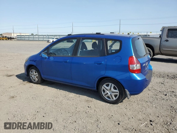2007 Honda Fit with VIN JHMGD37407S044719, listed as a Copart auction lot 59192715 with 275,955 mi miles and Clean title. Bid and sale history available at DreamBid. Image 2.