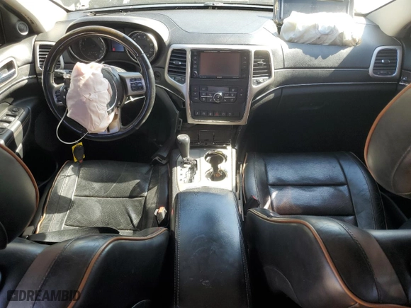 2013 Jeep Grand Cherokee Overland Summit with VIN 1C4RJFCT1DC635178, listed as a Copart auction lot 50613695 with 119,509 mi miles and Salvage Title. Bid and sale history available at carsss.com. Image 8.
