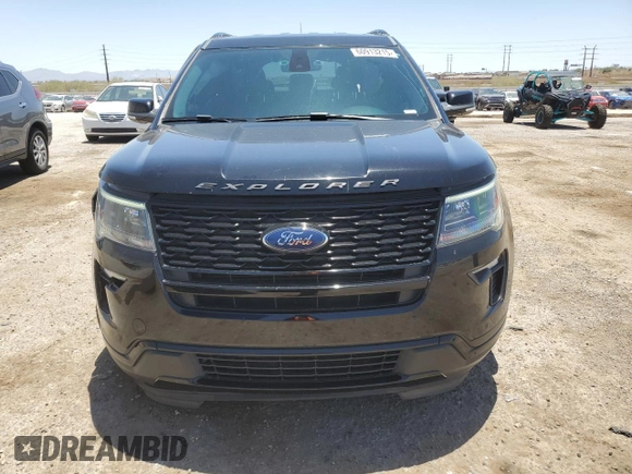 2018 Ford Explorer Sport с VIN 1FM5K8GT7JGB79558, выставлен на аукционе Copart как лот 60913215 с пробегом 136 168 миль миль и Списание • Salvage title. История ставок и продаж доступна на DreamBid. Изображение 5.