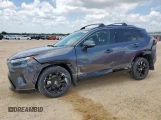 2024 Toyota RAV4 Hybrid SE with VIN JTM16RFV0RD124012, listed as a Copart auction lot 59813105 with 18,282 mi miles and Salvage title. Bid and sale history available at DreamBid. Image 1.