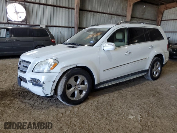 2010 Mercedes-Benz GL-Class GL 450 with VIN 4JGBF7BE9AA623133, listed as a Copart auction lot 75723614 with 212,851 mi miles and Salvage Title. Bid and sale history available at carsss.com. Image 1.