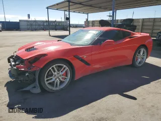 2016 Chevrolet Corvette Z51 1LT with VIN 1G1YH2D70G5109613, listed as a Copart auction lot 75337174 with 29,063 mi miles and Salvage Title. Bid and sale history available at carsss.com. Image 1.