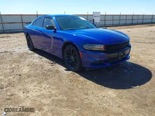 2018 Dodge Charger SXT with VIN 2C3CDXBG6JH313561, listed as a IAAI auction lot 41733632 with 97,940 mi miles. Bid and sale history available at carsss.com. Image 1.