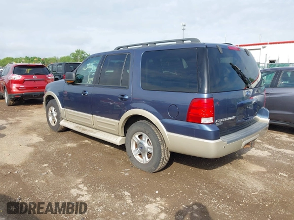 2006 Ford Expedition Eddie Bauer z VIN 1FMFU18536LA22209, wystawiony jako IAAI lot #42241459 z przebiegiem 121 600 mil mil oraz . Historia ofert i sprzedaży dostępna na DreamBid. Obrazek 3.