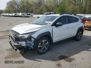 2024 Subaru Crosstrek Premium с VIN JF2GUADCXRH208044, выставлен на аукционе Copart как лот 54118915 с пробегом 20 852 миль миль и Списание • Salvage title. История ставок и продаж доступна на DreamBid. Изображение 1.