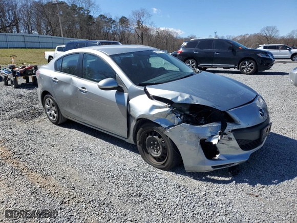 2012 Mazda Mazda3 i Sport with VIN JM1BL1UF6C1629460, listed as a Copart auction lot 48022125 with 220,337 mi miles and Salvage Title. Bid and sale history available at carsss.com. Image 4.