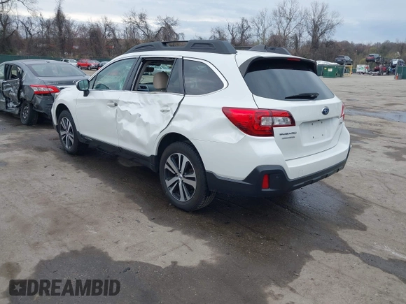 2019 Subaru Outback Limited with VIN 4S4BSANC6K3272366, listed as a IAAI auction lot 41915247 with 145,410 mi miles and . Bid and sale history available at DreamBid. Image 3.