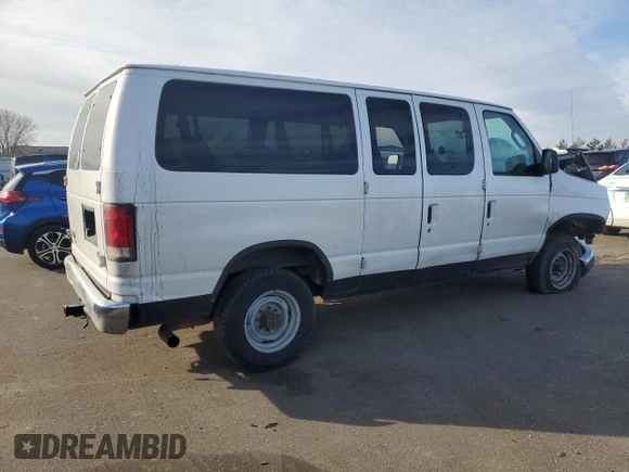 2007 Ford Econoline Passenger XL with VIN 1FBNE31L47DA42681, listed as a Copart auction lot 82018844 with Not Provided miles and Salvage Title. Bid and sale history available at carsss.com. Image 3.