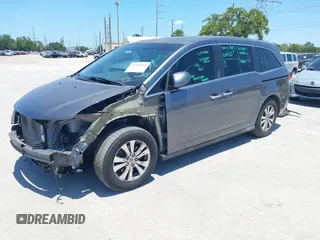2014 Honda Odyssey EX-L z VIN 5FNRL5H69EB095297, wystawiony jako IAAI lot #42299438 z przebiegiem 126 841 mil mil oraz . Historia ofert i sprzedaży dostępna na DreamBid. Obrazek 18.