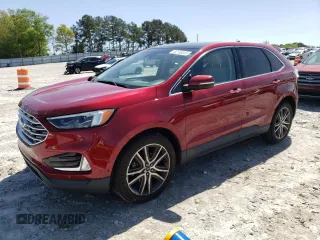 2019 Ford Edge Titanium z VIN 2FMPK3K97KBB94738, wystawiony jako Copart lot #52158345 z przebiegiem 83 544 mil mil oraz Szkoda całkowita • Salvage title. Historia ofert i sprzedaży dostępna na DreamBid. Obrazek 1.