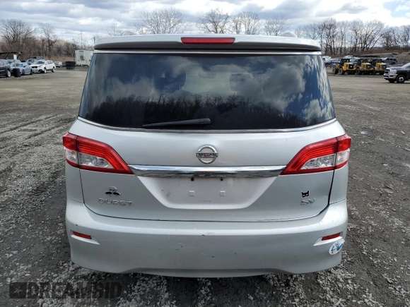 2016 Nissan Quest SV z VIN JN8AE2KP7G9151293, wystawiony jako Copart lot #48016985 z przebiegiem 171 691 mil mil oraz Czysty tytuł • Clean title. Historia ofert i sprzedaży dostępna na DreamBid. Obrazek 6.