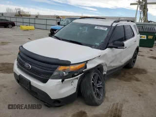 2014 Ford Explorer Sport with VIN 1FM5K8GT9EGC57859, listed as a Copart auction lot 50327755 with 241,925 mi miles and Salvage title. Bid and sale history available at DreamBid. Image 1.
